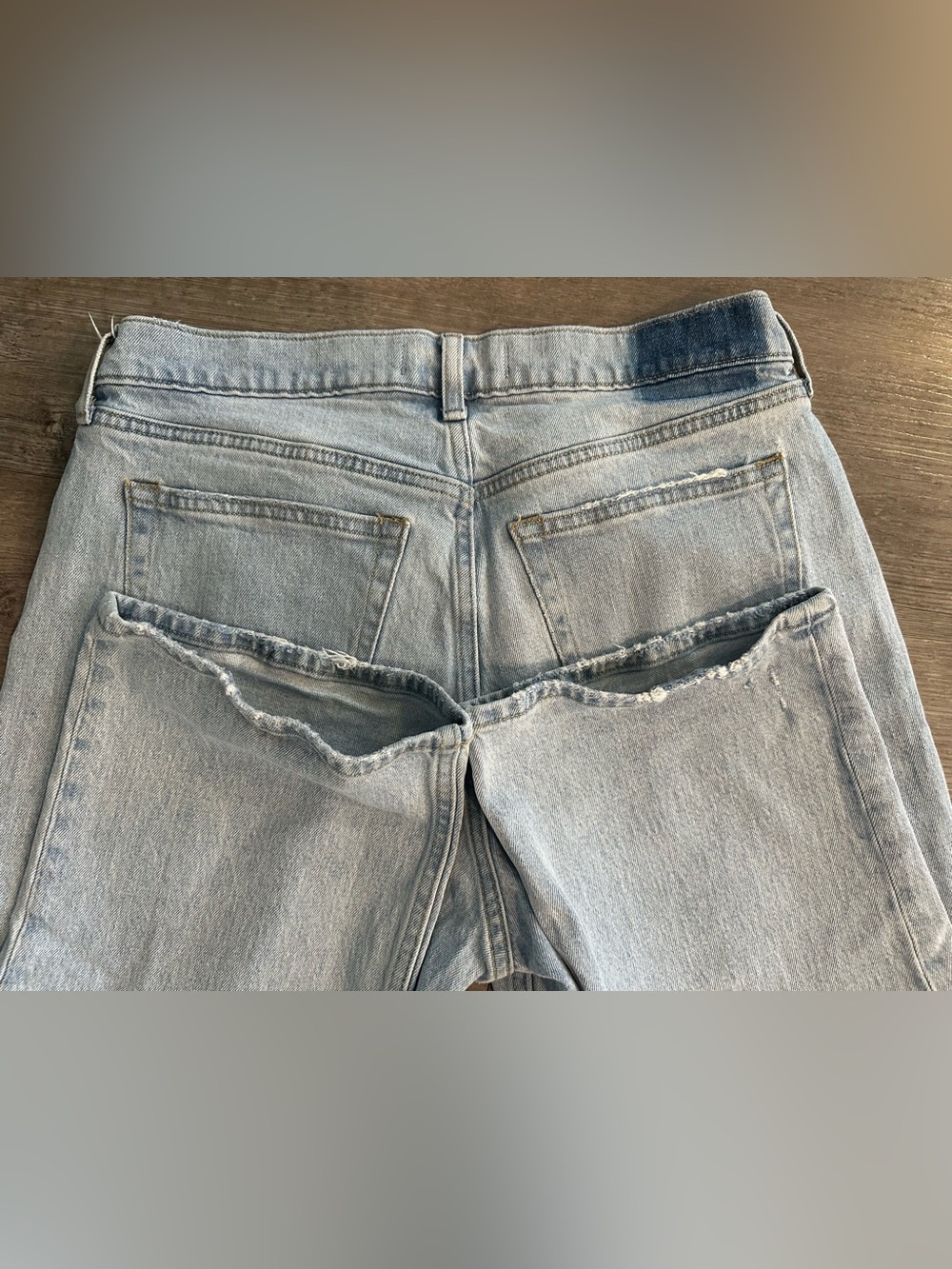 Abercrombie & Fitch The Baggy Low-Rise Jean Curve Love Size 29 Short - Picture 4 of 4